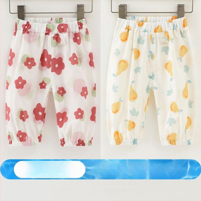 Laste sääsevastased püksid beebidele, klass A, puhtast puuvillast suvised bloomer’id poistele ja tüdrukutele, beebipüksid, lahtised, õhukesed, kõik-ühes-sobivad, trendikad