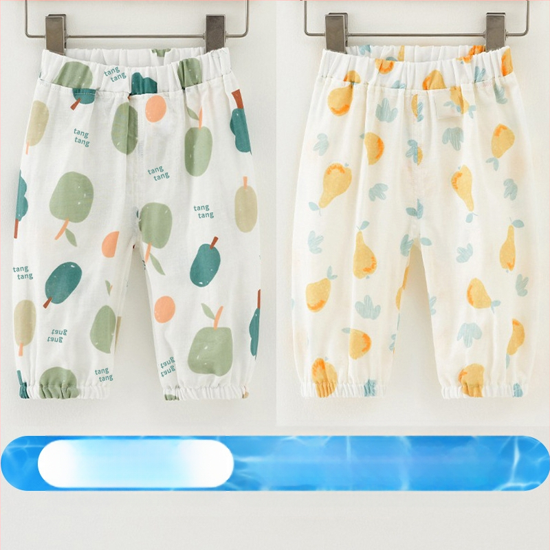 Laste sääsevastased püksid beebidele, klass A, puhtast puuvillast suvised bloomer’id poistele ja tüdrukutele, beebipüksid, lahtised, õhukesed, kõik-ühes-sobivad, trendikad