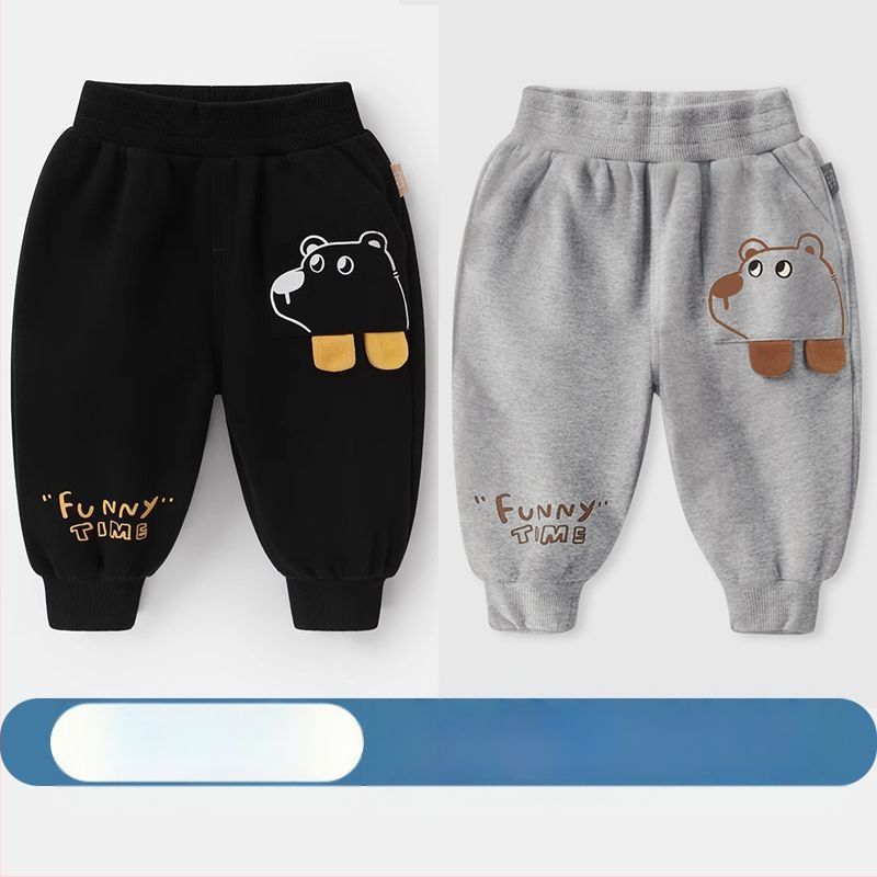 Hlače za dječake Proljetne i jesenske ležerne hlače s lampionom za bebe Proljetne i jesenske dječje duge hlače za dječake i djevojčice Gornja odjeća Proljetna moda