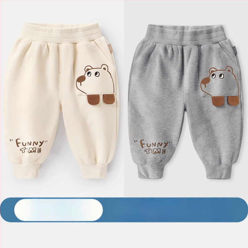 Hlače za dječake Proljetne i jesenske ležerne hlače s lampionom za bebe Proljetne i jesenske dječje duge hlače za dječake i djevojčice Gornja odjeća Proljetna moda