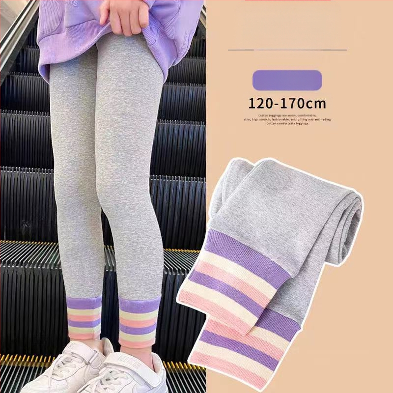 Tüdrukute retuusid kevad ja sügis 2024 uued sügispüksid suured laste ülerõivad püksid laste Korea stiilis retuusid sügis