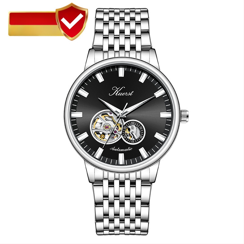 Rūpnīcas tiešā pārdošana Šveices zīmola Coolshington tērauda jostas automātiskais mehāniskais vīriešu pulkstenis ūdensizturīgs pulkstenis tiešraides piegāde