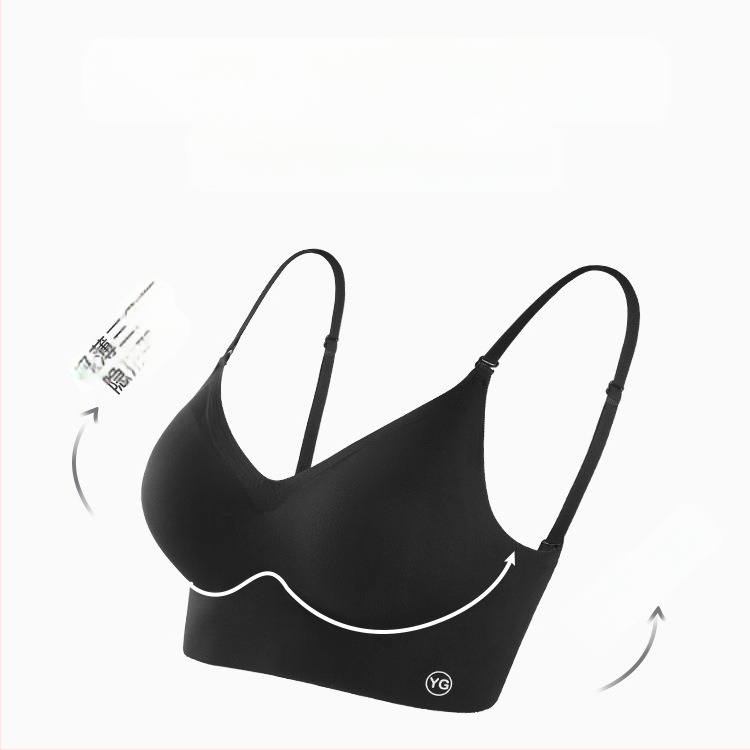 Päeltega kaelus, ilus selg, õmblusteta vestilaadsed rinnahoidjad väikeste rindadega naistele, push-up rinnahoidja, et rinnad suuremad paistaksid, ääristeta, seljata rinnahoidja, mugav