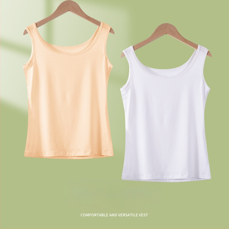 Modaalne õmblusteta naiste õhuke hingav sisemine varrukateta vest, pealisriietus, naiste alumine särk-top