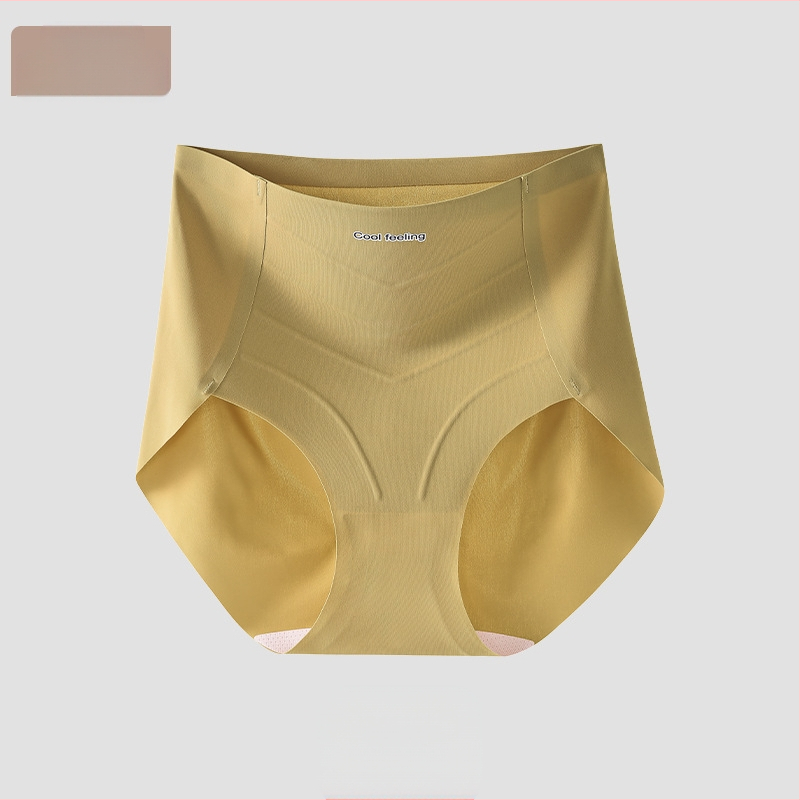 Sieviešu biksītes ar vidēji augstu jostasvietu, vienas daļas, neatstājošas antibakteriālas kokvilnas starpenes, plānas, elpojošas, vēdera preses un gurnu pacelšanas biksītes.