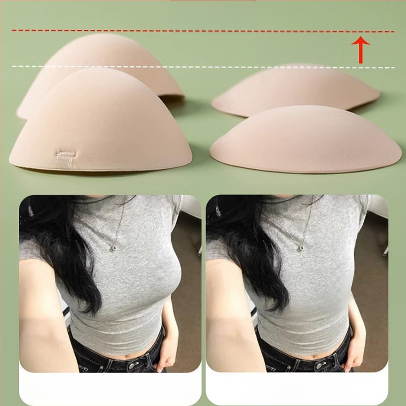 Jauna kāzu kleita Seksīga neredzama apakšveļa Neredzams krūšturis Push-up Liela sabiezināta tvaicētas maizes krūzes krūšu uzlīme Sieviešu Push-up krūšu uzlīme