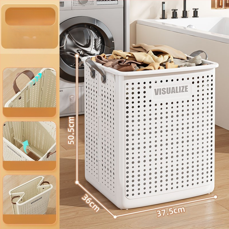 Piiriülene kokkupandav määrdunud riiete korv majapidamispesukorv suur hoiukorv määrdunud riiete korv rõdu vannituba määrdunud riiete hoiustamine