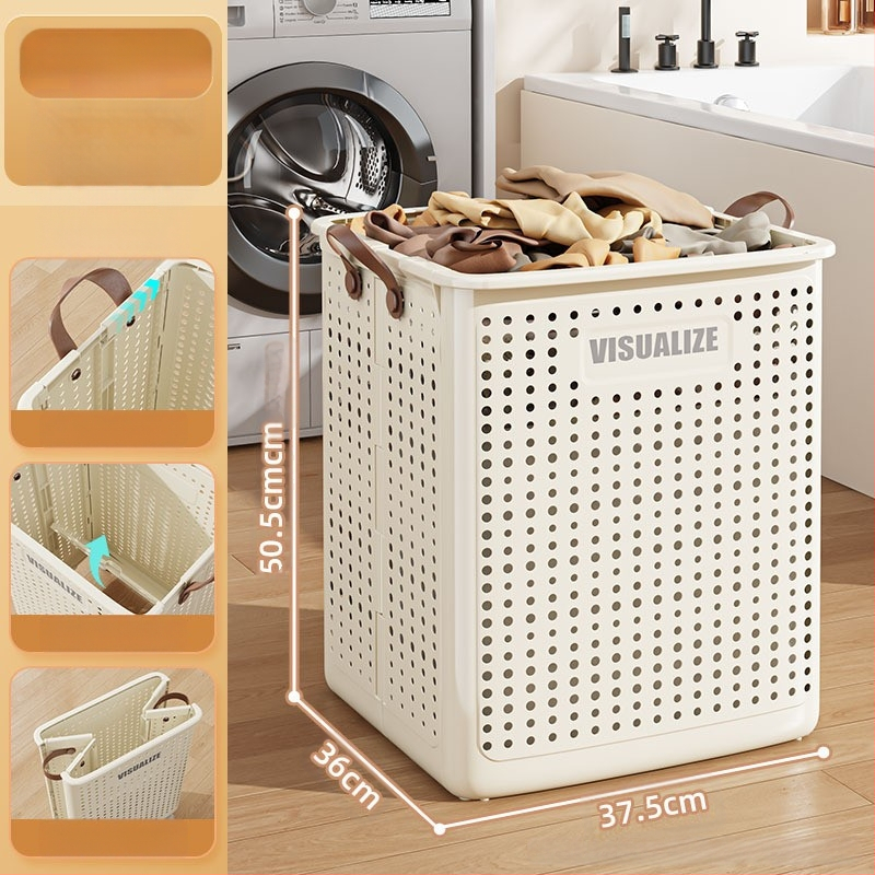 Piiriülene kokkupandav määrdunud riiete korv majapidamispesukorv suur hoiukorv määrdunud riiete korv rõdu vannituba määrdunud riiete hoiustamine