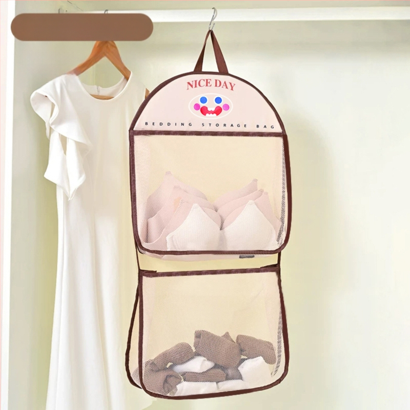 Kojinės Apatinių drabužių laikymas Bendrabučio spinta Apatiniai Apatinių drabužių laikymo krepšys Pakabinamas tinklelis Maišelis kabinimui Durys Galinė laikymo vieta Apdaila Laikymo krepšys