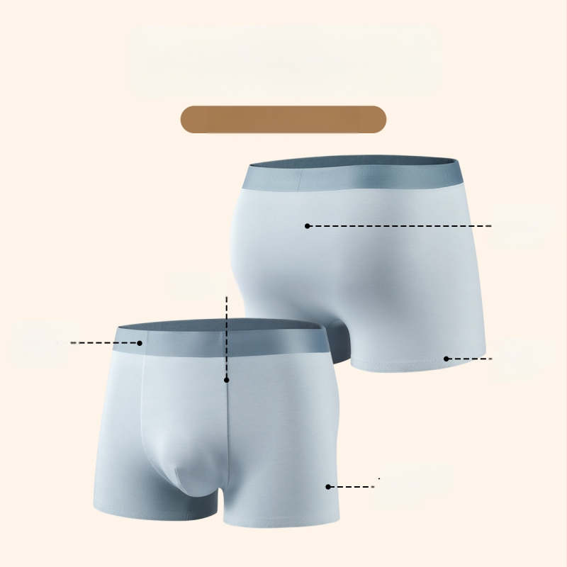 80-ih Lanjing modalno donje rublje za muškarce, vrhunsko poslovno muško donje rublje, prozračne bešavne bokserice, proizvođači veleprodaje