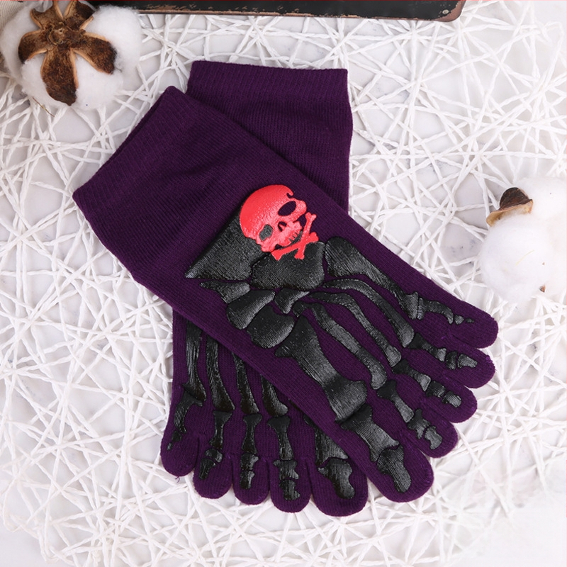 Penkių pirštų kojinės vyriškos kojinės penkių pirštų kojinės medvilninės vyriškos užsienio prekybos japoniško ir korėjietiško stiliaus trumpos nosies vyriškos kojinės