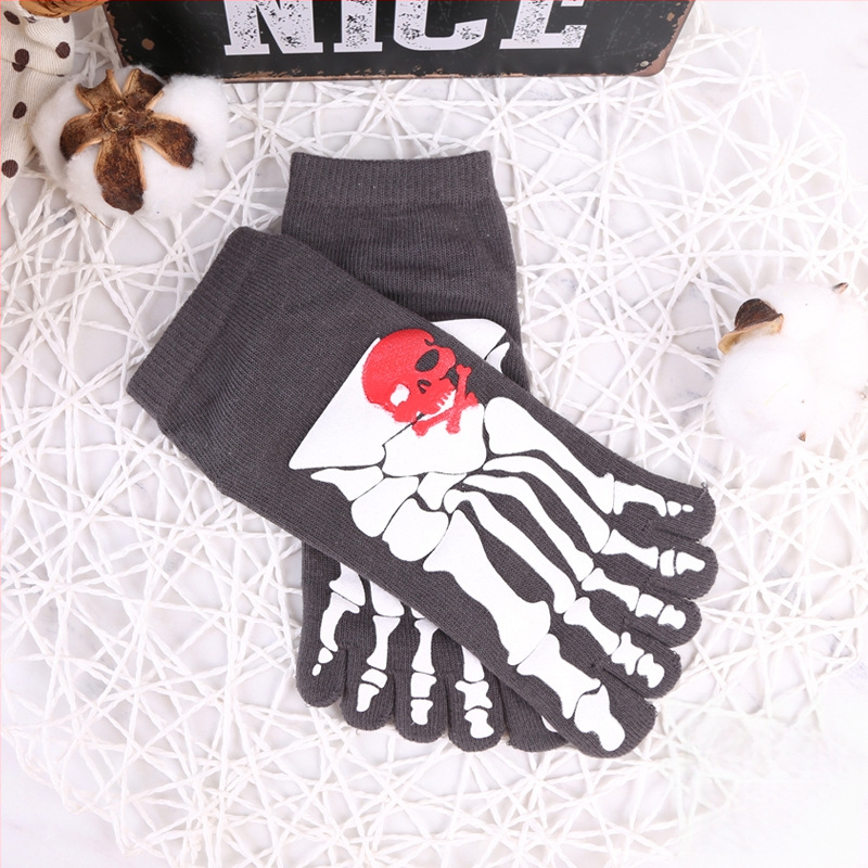 Penkių pirštų kojinės vyriškos kojinės penkių pirštų kojinės medvilninės vyriškos užsienio prekybos japoniško ir korėjietiško stiliaus trumpos nosies vyriškos kojinės