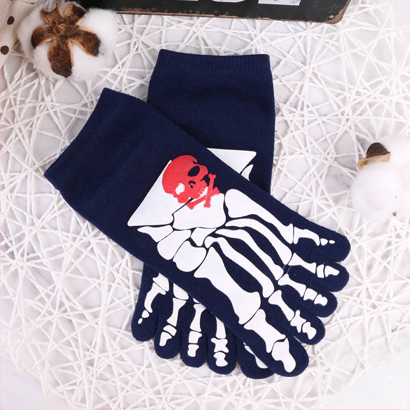 Penkių pirštų kojinės vyriškos kojinės penkių pirštų kojinės medvilninės vyriškos užsienio prekybos japoniško ir korėjietiško stiliaus trumpos nosies vyriškos kojinės