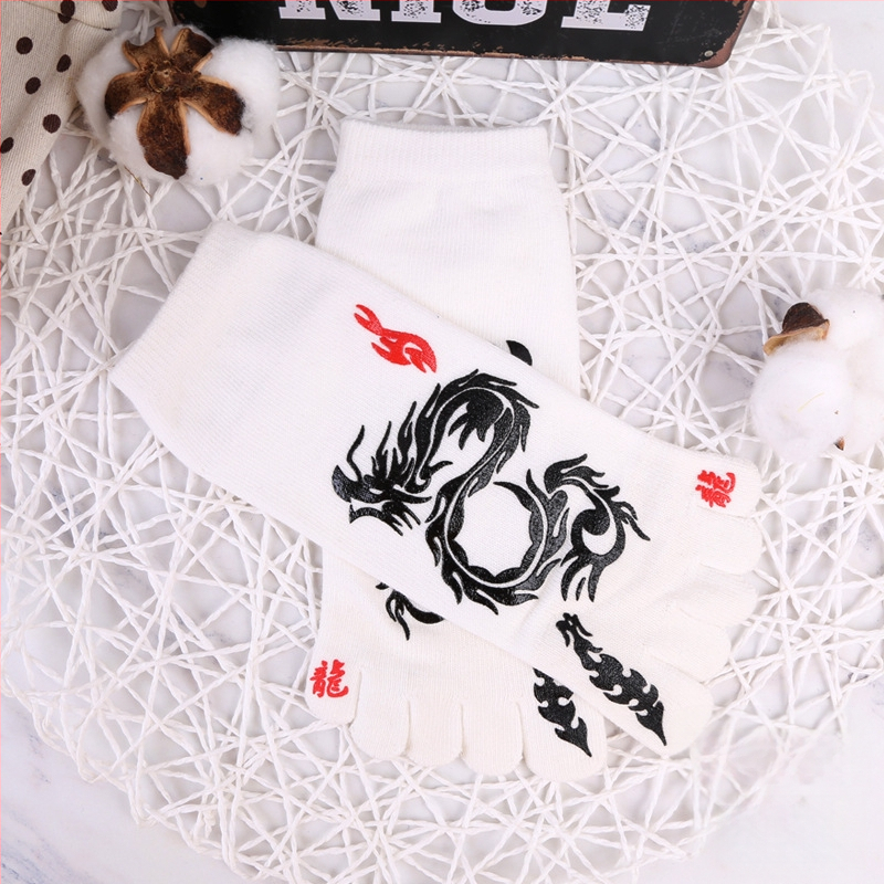 Penkių pirštų kojinės vyriškos kojinės penkių pirštų kojinės medvilninės vyriškos užsienio prekybos japoniško ir korėjietiško stiliaus trumpos nosies vyriškos kojinės