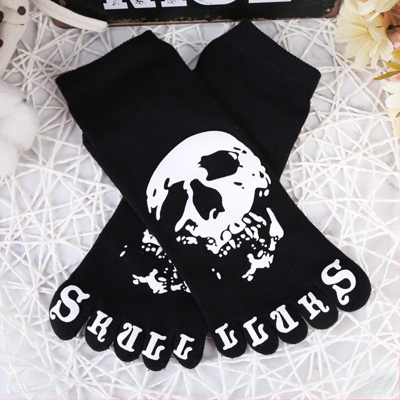 Penkių pirštų kojinės vyriškos kojinės penkių pirštų kojinės medvilninės vyriškos užsienio prekybos japoniško ir korėjietiško stiliaus trumpos nosies vyriškos kojinės