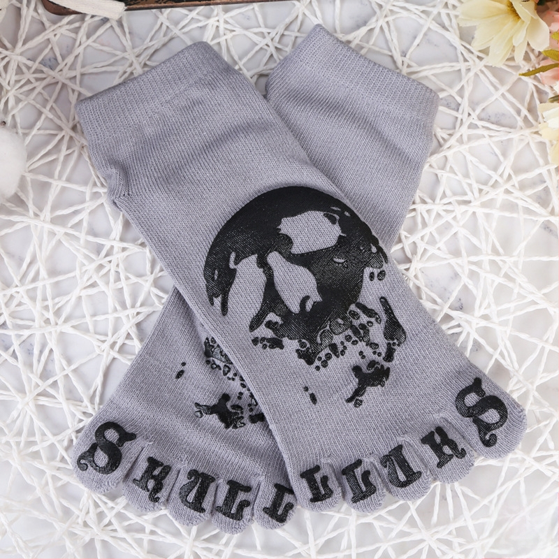 Penkių pirštų kojinės vyriškos kojinės penkių pirštų kojinės medvilninės vyriškos užsienio prekybos japoniško ir korėjietiško stiliaus trumpos nosies vyriškos kojinės