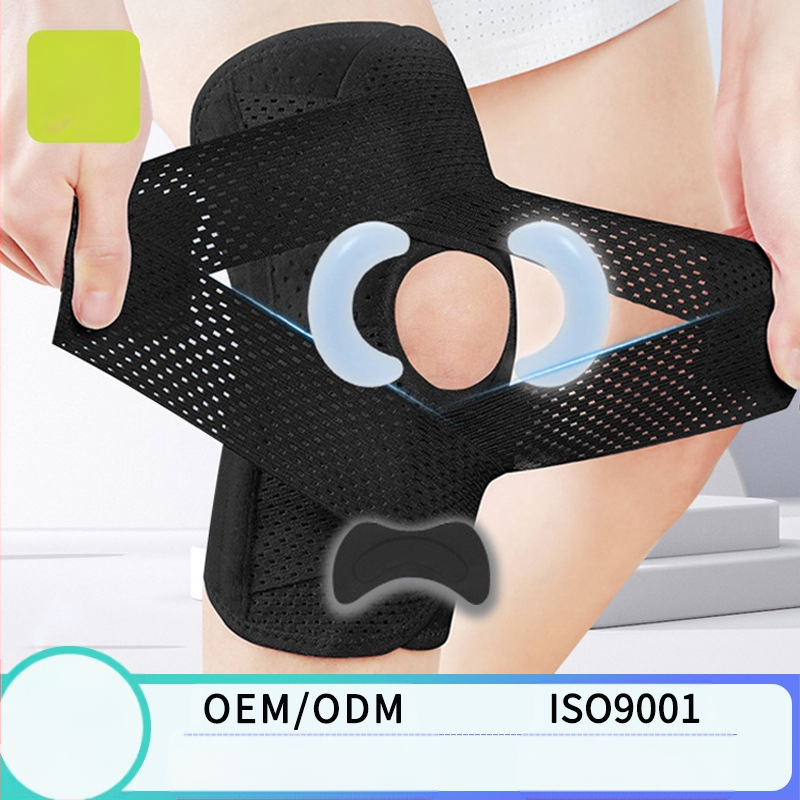 Genunchiera sport japoneză de generația a șasea pentru leziuni la genunchi, menisc și suport rotulian, model subțire pentru protecție în drumeții și alergare