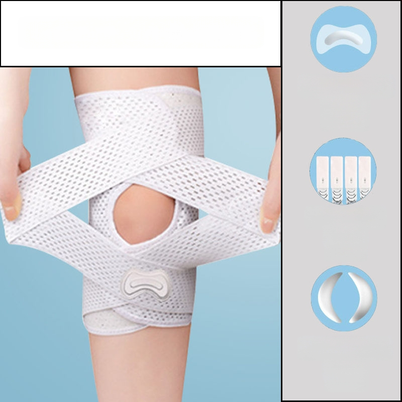 Genunchiera sport japoneză de generația a șasea pentru leziuni la genunchi, menisc și suport rotulian, model subțire pentru protecție în drumeții și alergare