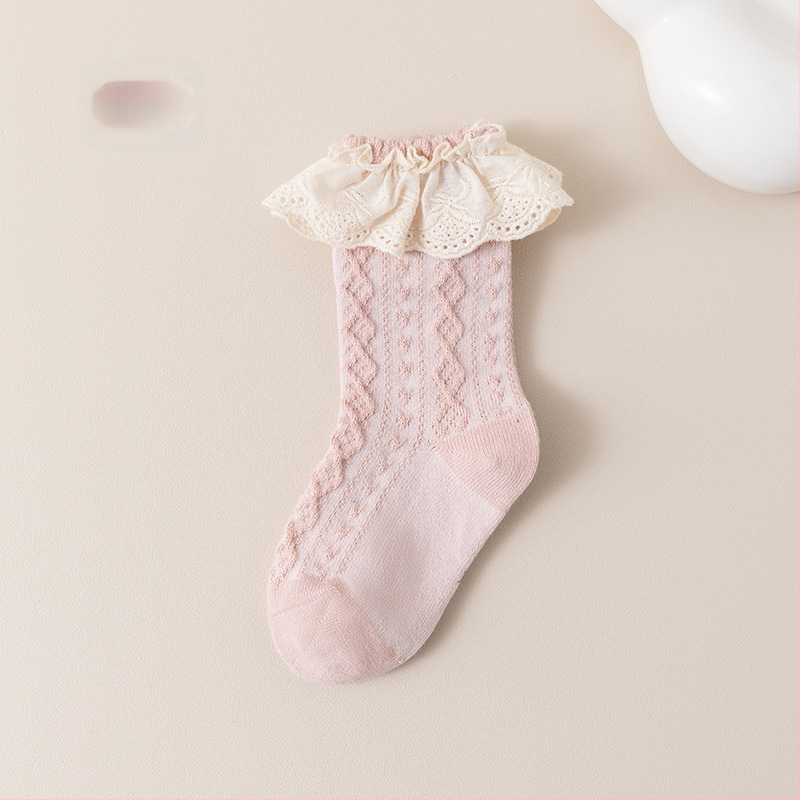 Beebisokid Kevad- ja sügissokid Laste sokid Pitsisokid Kategooria A Puuvillased poolsokid Tüdrukute sokid Imikud 0–5-aastased