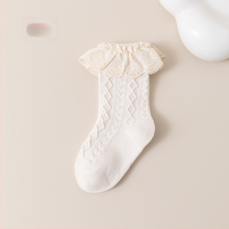 Beebisokid Kevad- ja sügissokid Laste sokid Pitsisokid Kategooria A Puuvillased poolsokid Tüdrukute sokid Imikud 0–5-aastased