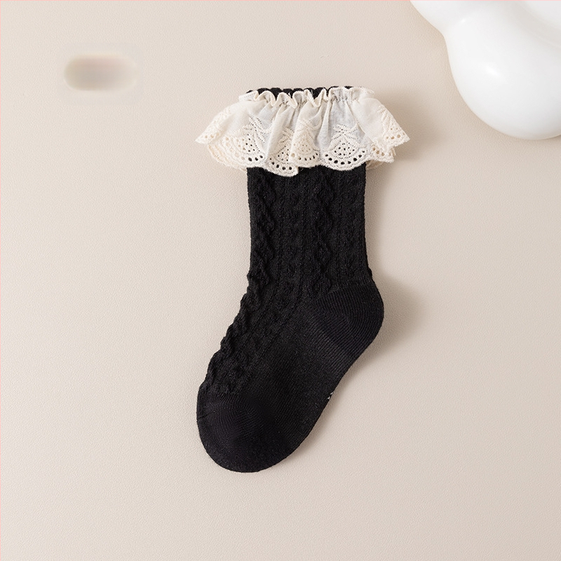 Beebisokid Kevad- ja sügissokid Laste sokid Pitsisokid Kategooria A Puuvillased poolsokid Tüdrukute sokid Imikud 0–5-aastased