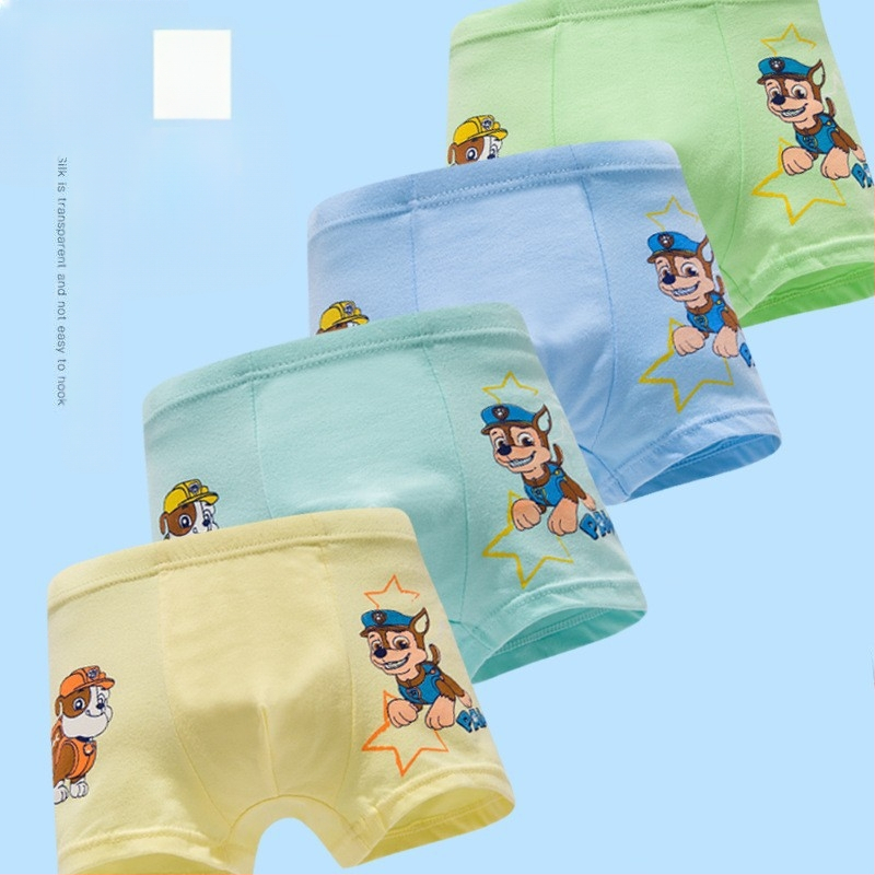 Ploni vasariniai berniukiški grynos medvilnės apatiniai berniukams ir mergaitėms, A kategorija, mažo, vidutinio ir didelio dydžio vaikiški apatiniai, medvilniniai bokseršortai