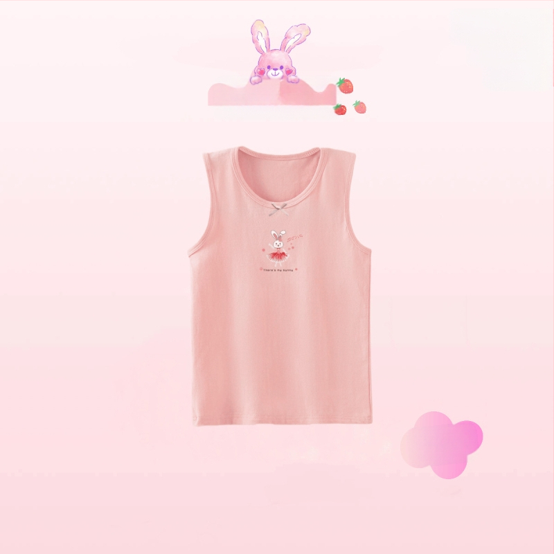 2024. aasta laste vest tüdrukute suvine õhuke aluspesu spordiriiete pealisriiete aluspesu beebi siseriiete puhas puuvill