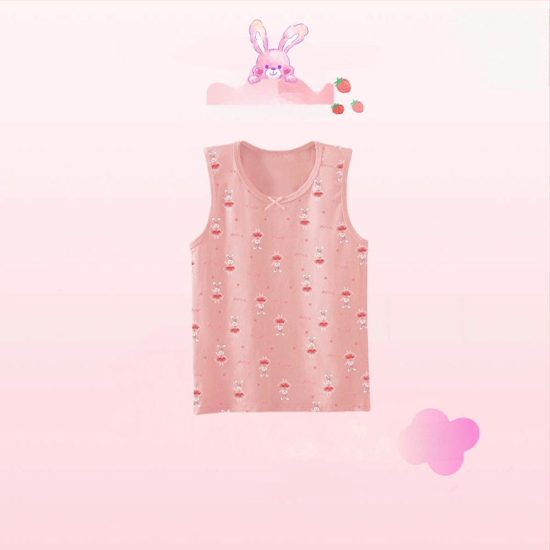 2024. aasta laste vest tüdrukute suvine õhuke aluspesu spordiriiete pealisriiete aluspesu beebi siseriiete puhas puuvill