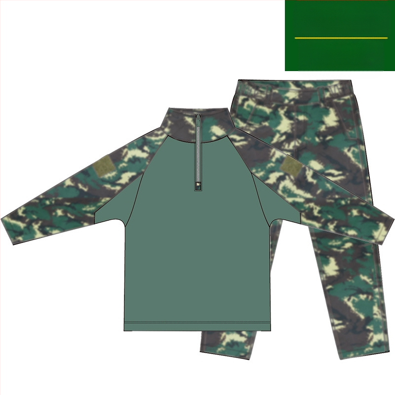 Costum de camuflaj pentru copii, costum tactic de vară pentru bărbați, costum de broască, elevi, grădiniță, tabără de vară, antrenament militar, producători de îmbrăcăminte en-gros