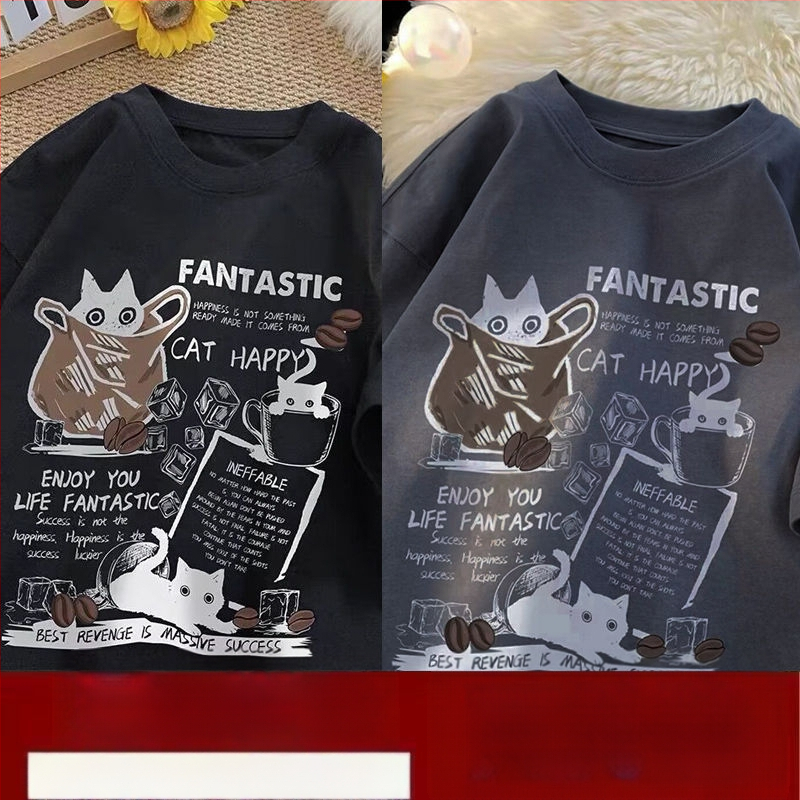 Αμερικανικό στυλ ρετρό κοντομάνικο μπλουζάκι ανδρών καλοκαίρι νέα μάρκα μόδας ρούχα υψηλών προδιαγραφών χαλαρά plus size εφήβων μισό μανίκι