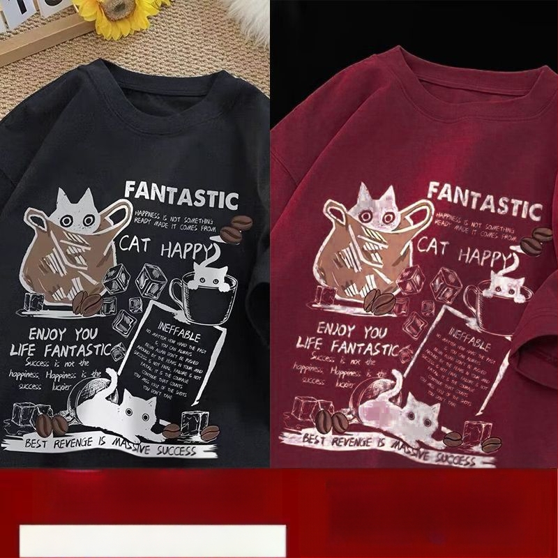 Αμερικανικό στυλ ρετρό κοντομάνικο μπλουζάκι ανδρών καλοκαίρι νέα μάρκα μόδας ρούχα υψηλών προδιαγραφών χαλαρά plus size εφήβων μισό μανίκι