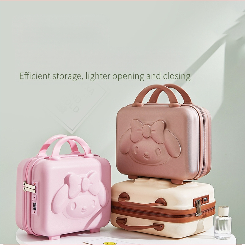 Kohver 14-tolline Melody pagasi hoiukast Väike kast Kombineeritud lukk Kohvri pardaleminekukott Kerge