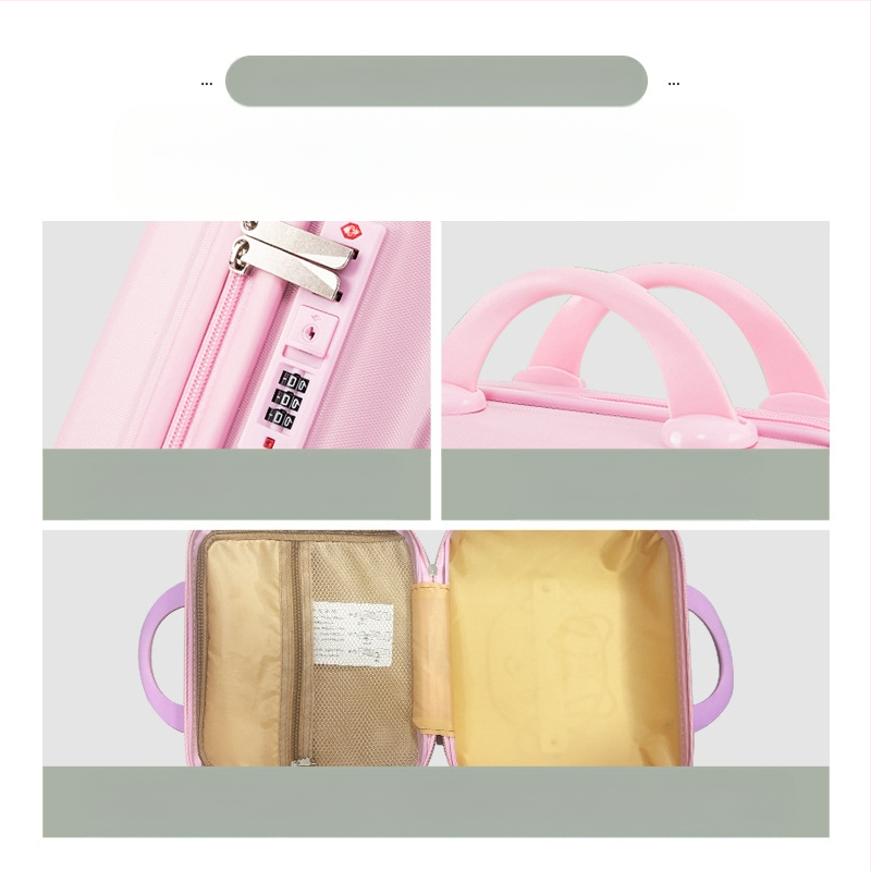 Kohver 14-tolline Melody pagasi hoiukast Väike kast Kombineeritud lukk Kohvri pardaleminekukott Kerge