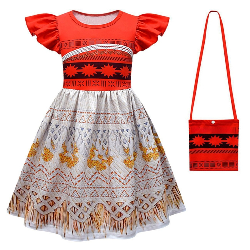 Rochie pentru fete cu mâneci zburătoare de mătase lapte Moana 2 Moana COS New