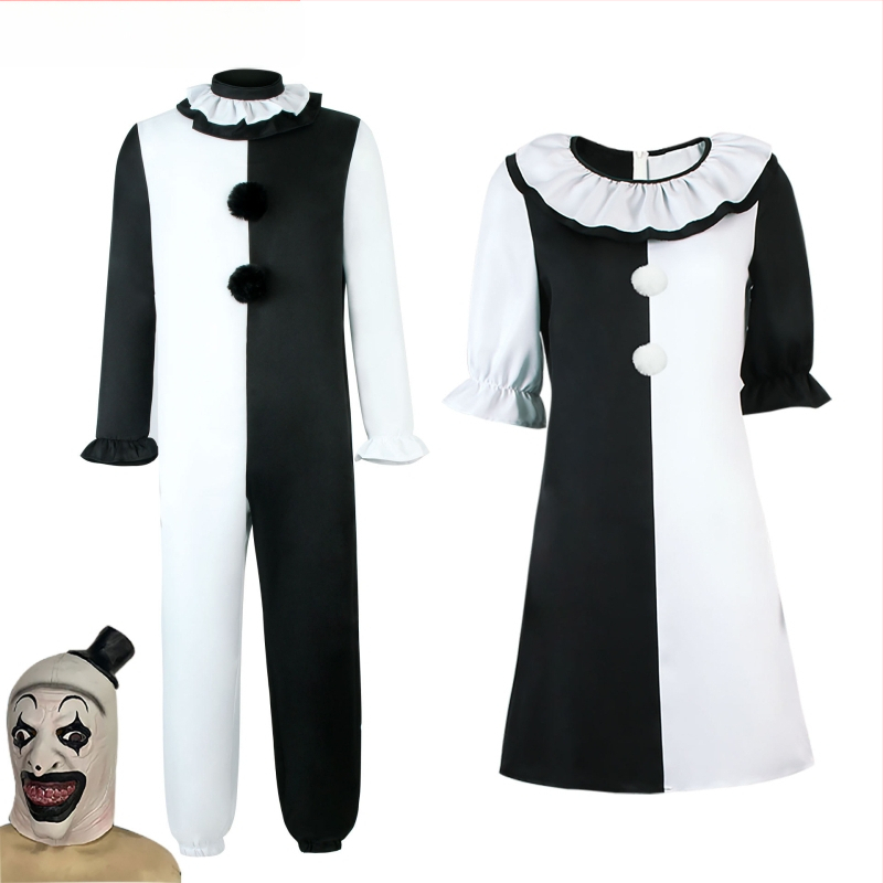 Halloweeni maskeraad, Ameerika film, Breaking Soul, kloun 2, meessoost arterikloun, cosplay, lavaesinemise riided