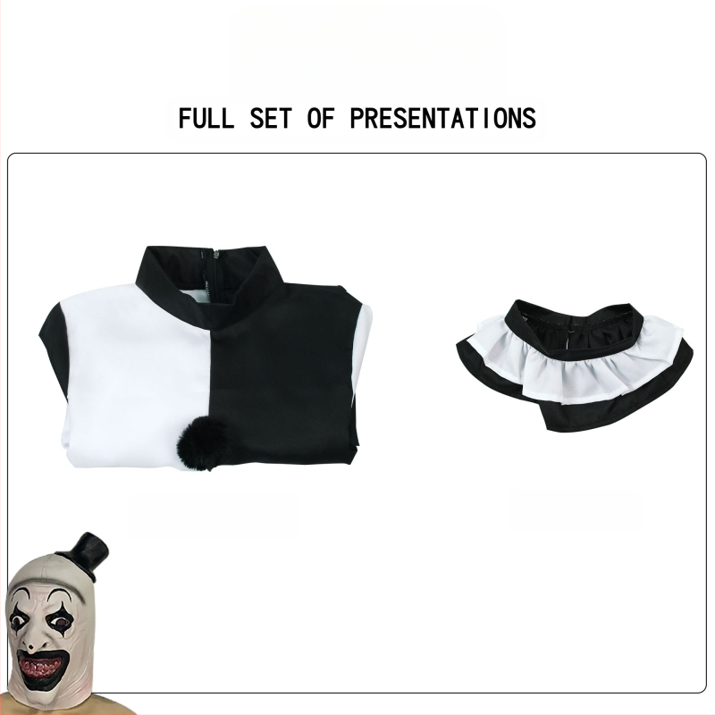 Halloweeni maskeraad, Ameerika film, Breaking Soul, kloun 2, meessoost arterikloun, cosplay, lavaesinemise riided