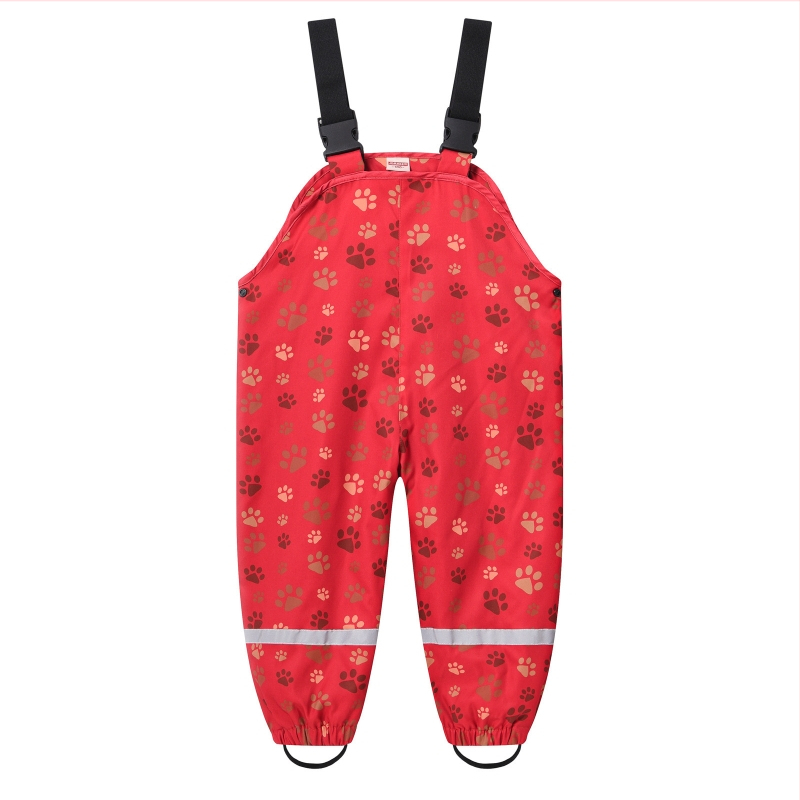 Naujos mažo ir vidutinio dydžio berniukų ir mergaičių kūdikių žaidimų vandens kelnės su vaikiškomis dirželiais, įvairiaspalvės margintos lietaus kelnės, skirtos lauko puolimo kelnėms, urmu