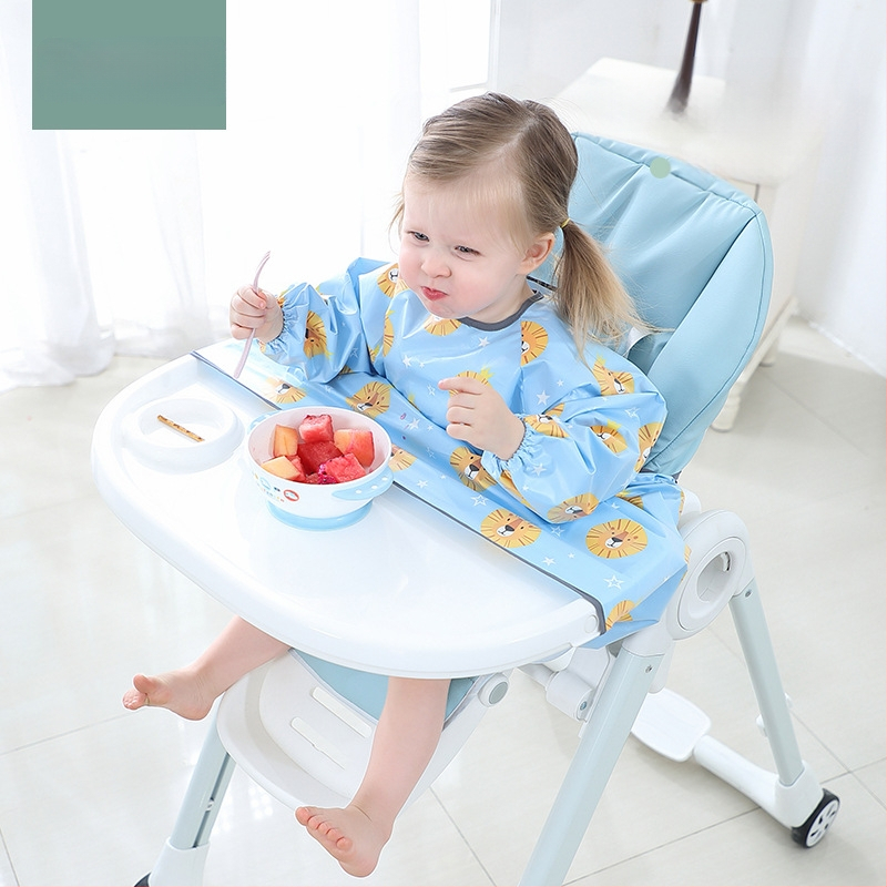 Blw Eating Artifact Baby Anti-Dirty Water All-In-One Bib Pad Blagovaonska stolica Stol Baby Dugi rukavi Smock Samostalno jelo