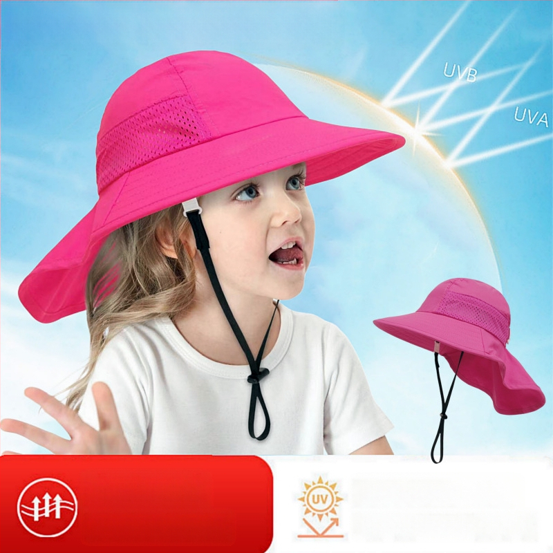 Παιδικό Καλοκαιρινό Καπέλο Ηλίου για Μωρό, Καπέλο Ηλίου, Λεπτό Καπέλο Ηλίου για Αγόρια και Κορίτσια, Καπέλο Ψαρά με Μεγάλο Γείσο