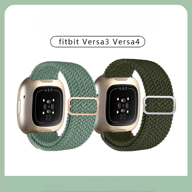 Tinka „Fitbit Versa3/4“ išmaniojo laikrodžio dirželiui „Sense Phoebe“, pakeičiamam apyrankės dirželiui, elastingam nailono dirželiui.