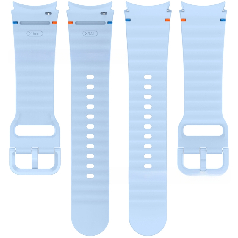 „Lisizawa“ tinka „Samsung Galaxy Watch 7 Wavy Line Strap“ – „Watchfe/456“ silikoniniam dirželiui.