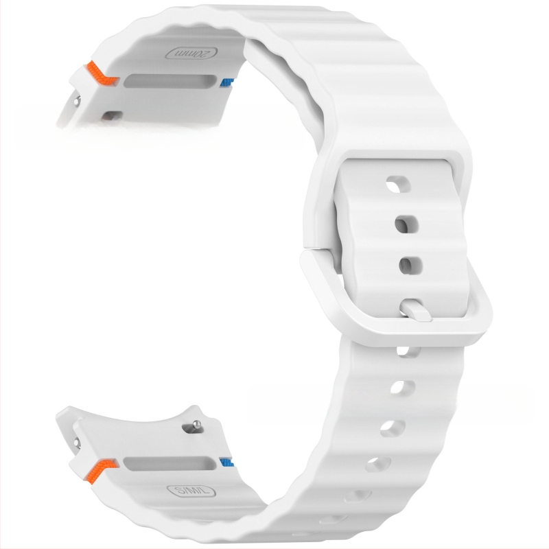 „Lisizawa“ tinka „Samsung Galaxy Watch 7 Wavy Line Strap“ – „Watchfe/456“ silikoniniam dirželiui.