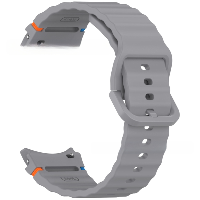 „Lisizawa“ tinka „Samsung Galaxy Watch 7 Wavy Line Strap“ – „Watchfe/456“ silikoniniam dirželiui.