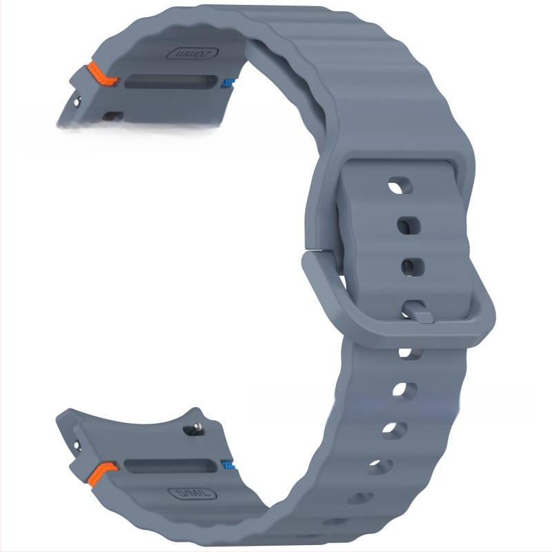 „Lisizawa“ tinka „Samsung Galaxy Watch 7 Wavy Line Strap“ – „Watchfe/456“ silikoniniam dirželiui.