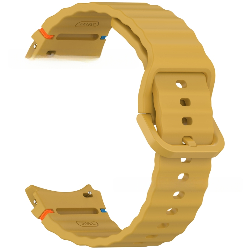 „Lisizawa“ tinka „Samsung Galaxy Watch 7 Wavy Line Strap“ – „Watchfe/456“ silikoniniam dirželiui.
