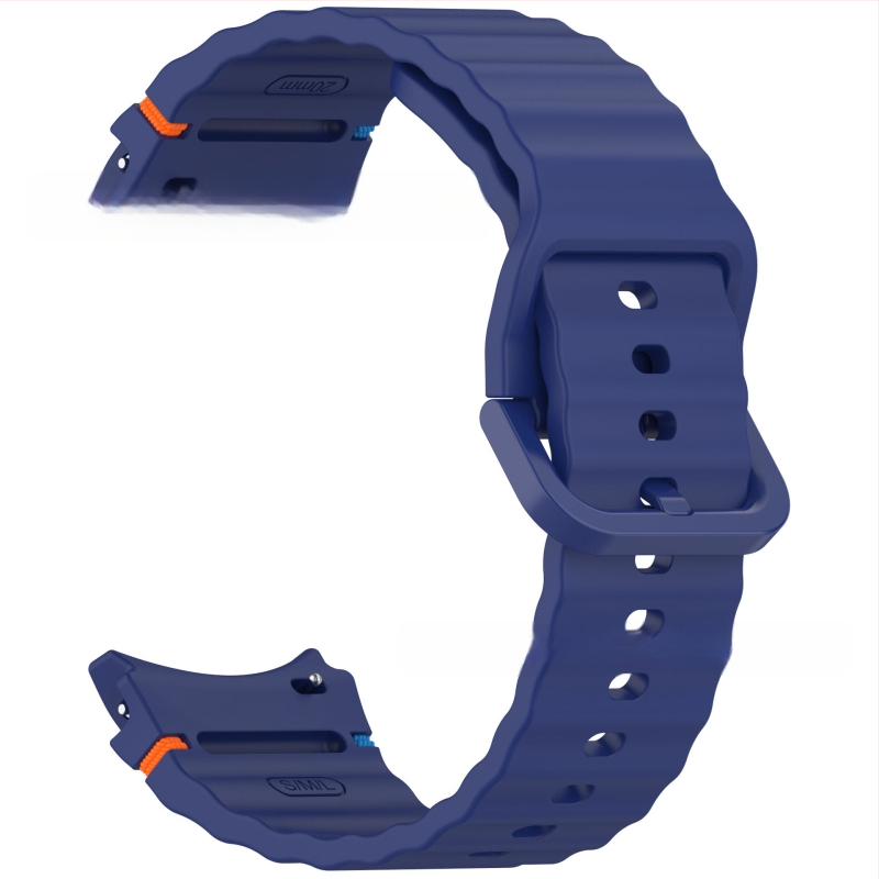 „Lisizawa“ tinka „Samsung Galaxy Watch 7 Wavy Line Strap“ – „Watchfe/456“ silikoniniam dirželiui.