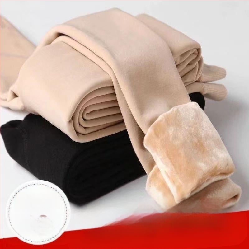 500 Kete vastag leggings női őszi és téli külső viselet bársony vastagított bőrszínű bőrszín világos lábszárvédő artifact meleg harisnyanadrág