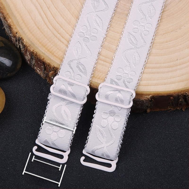 Curea de umăr elastică înlocuibilă, prelungită și lărgită, lenjerie intimă, reglabilă, curea de umăr anti-alunecare, curea din pânză pentru sutien