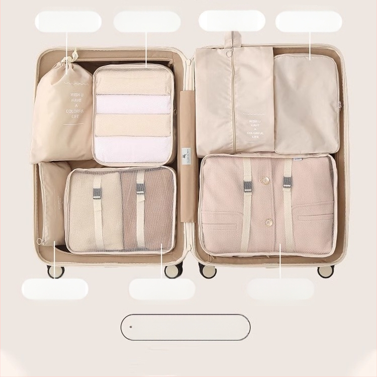 Veekindel reisikott, mis sobib riiete pagasi hoiukotti, multifunktsionaalne riidepaki kaasaskantav hoiukott