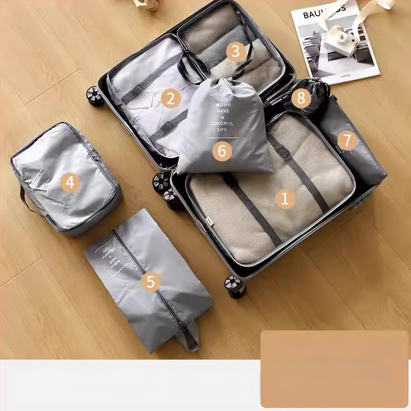 Veekindel reisikott, mis sobib riiete pagasi hoiukotti, multifunktsionaalne riidepaki kaasaskantav hoiukott